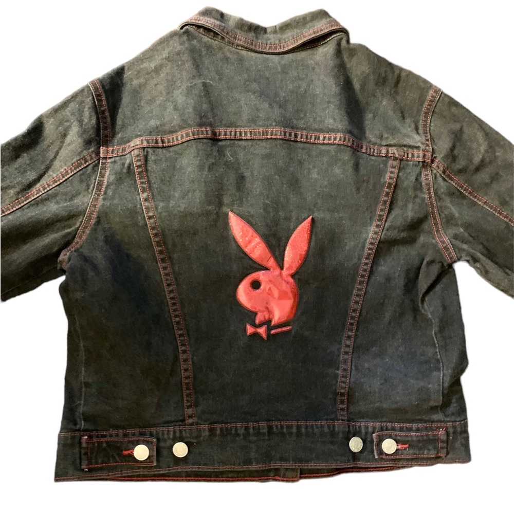 Vintage Playboy Denim Jacket Coat!